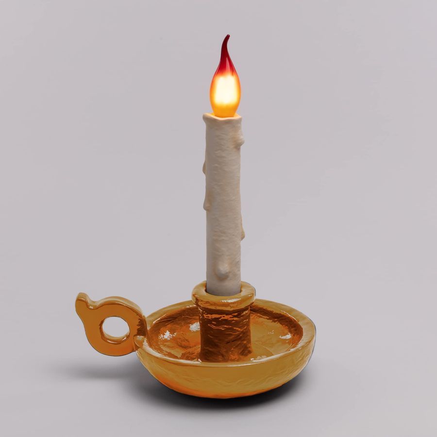 Seletti Bugia Lamp Gold Promozione Limitata