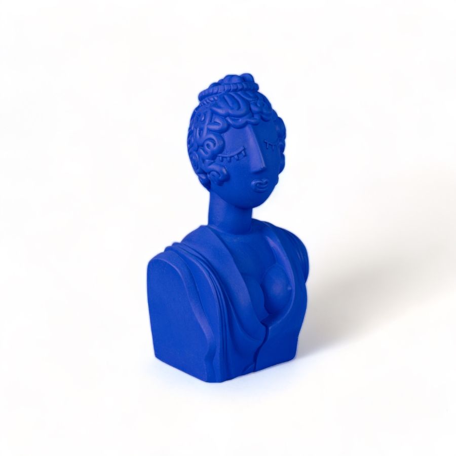 Seletti Terracotta Bust Poppea Blue Online