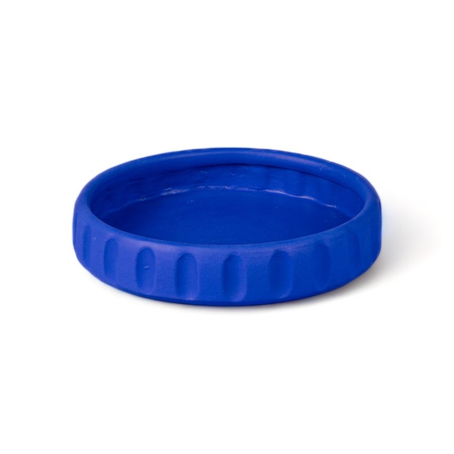 Seletti Magna Graecia Terracotta Vase with Saucer Dorico Blue Saldi