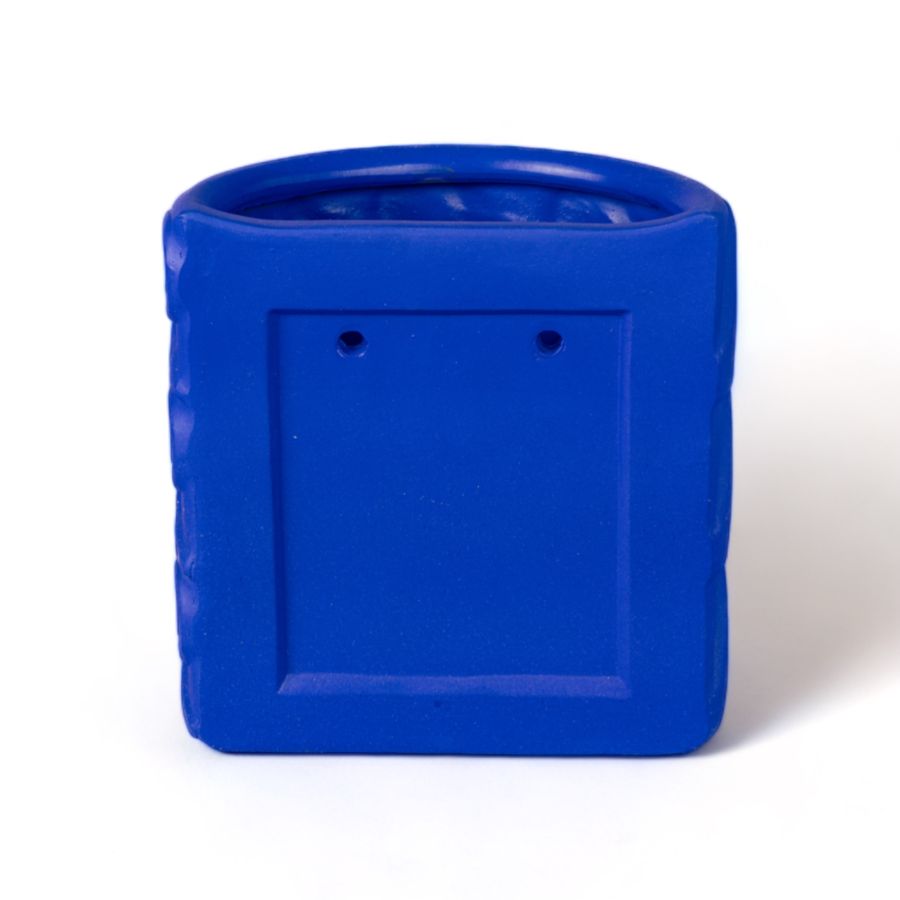 Seletti Terracotta Wall Vase Onde Blue Hotsell