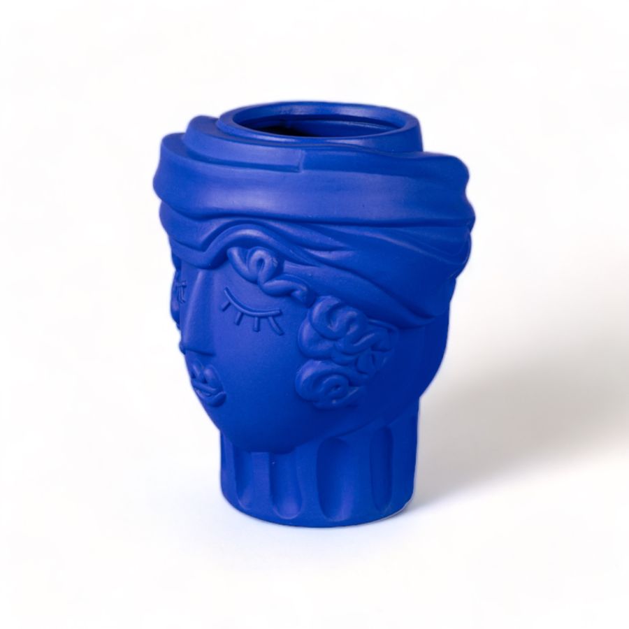 Seletti Terracotta Vase Women Blue Saldi Di Fabbrica