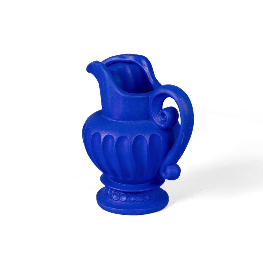 Seletti Terracotta Vase Caraffa Blue Italia