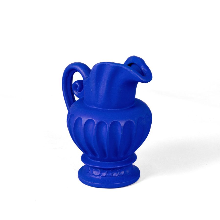 Seletti Terracotta Vase Caraffa Blue Italia