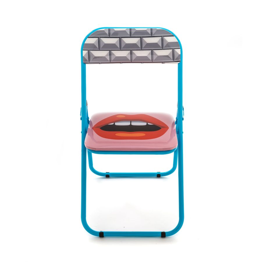 Seletti Folding Chair Mouth Vendita