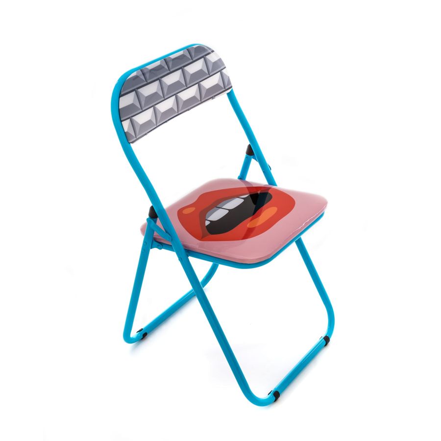 Seletti Folding Chair Mouth Vendita