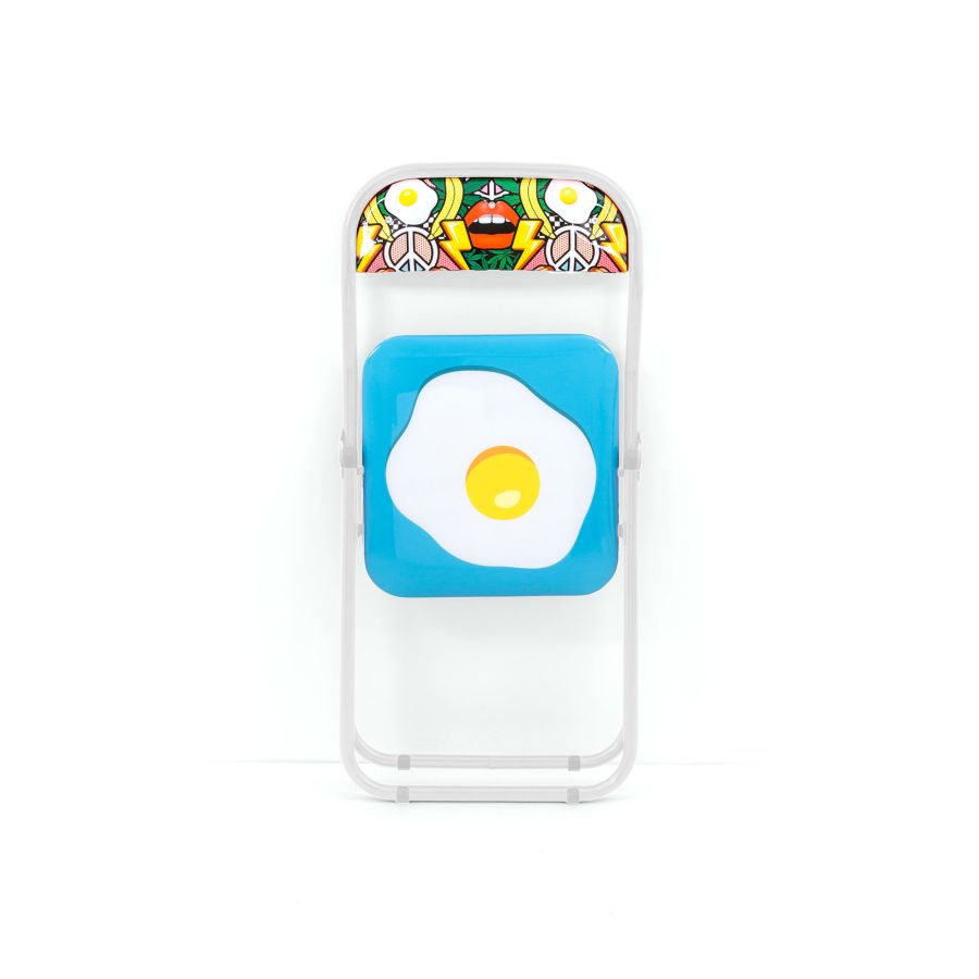 Seletti Folding Chair Egg Spedizione Gratuita
