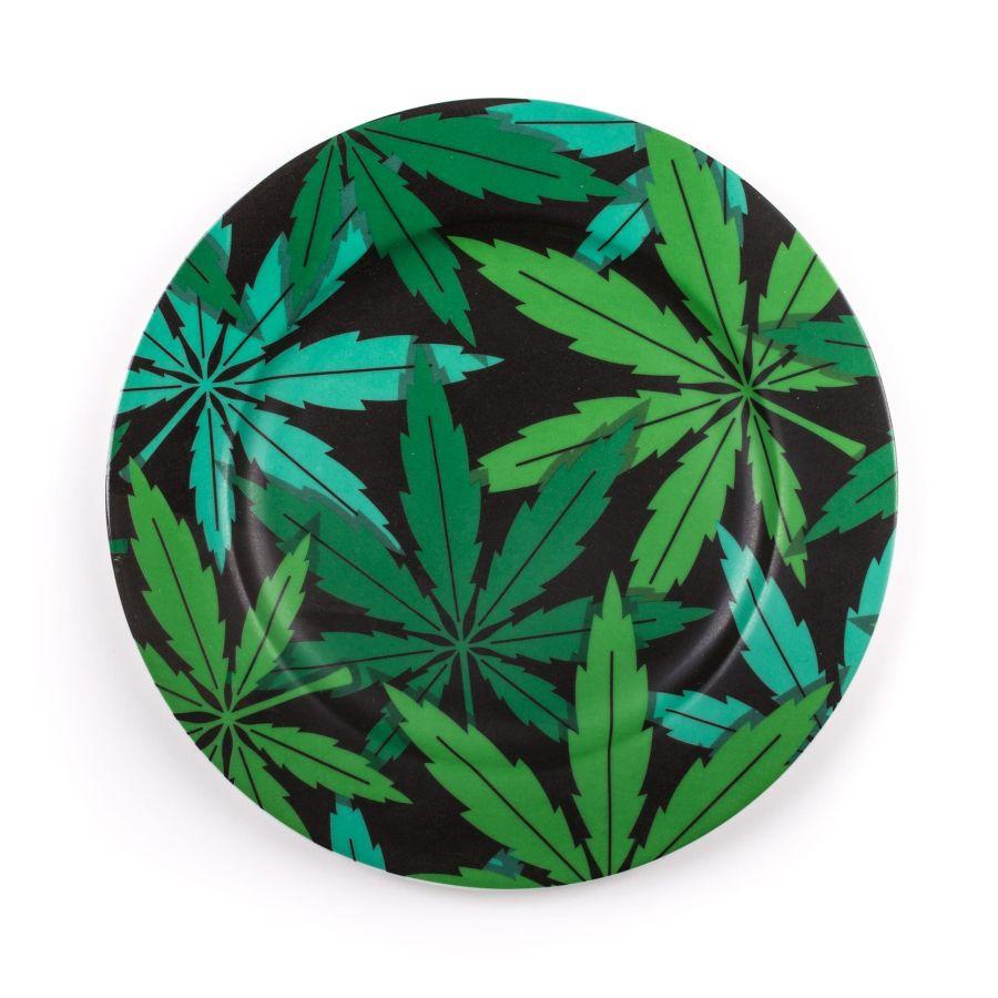Seletti Porcelain Plate Weed Soddisfazione Garantita