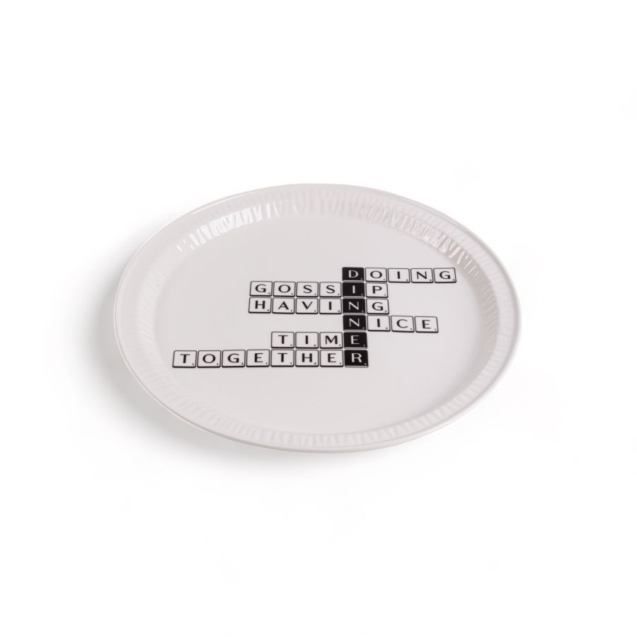 Seletti Plate Tiles & Tales "Dinner" Vendita Calda