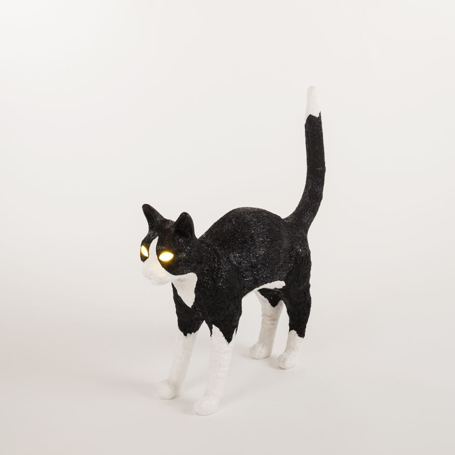 Seletti Jobby The Cat Black & White Nuova