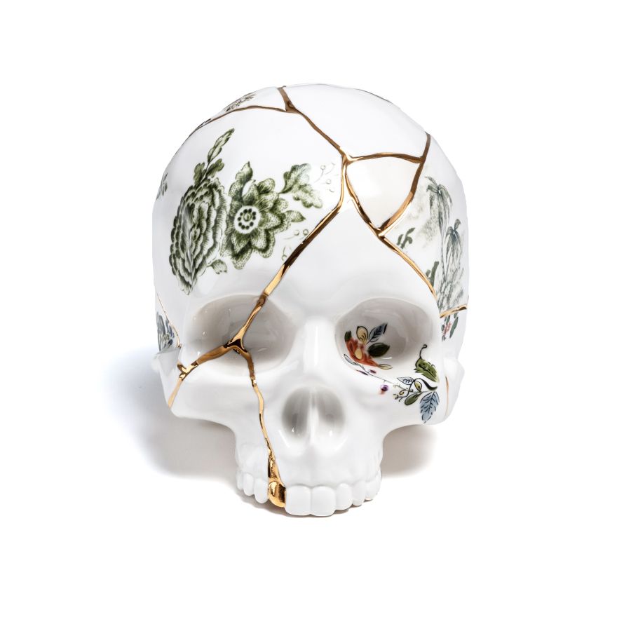 Seletti Skull Kintsugi Convenienza