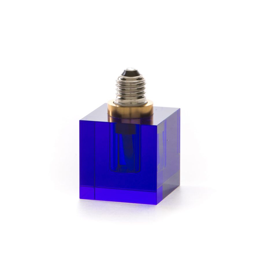 Seletti Crystaled Square Blue Shopping Online