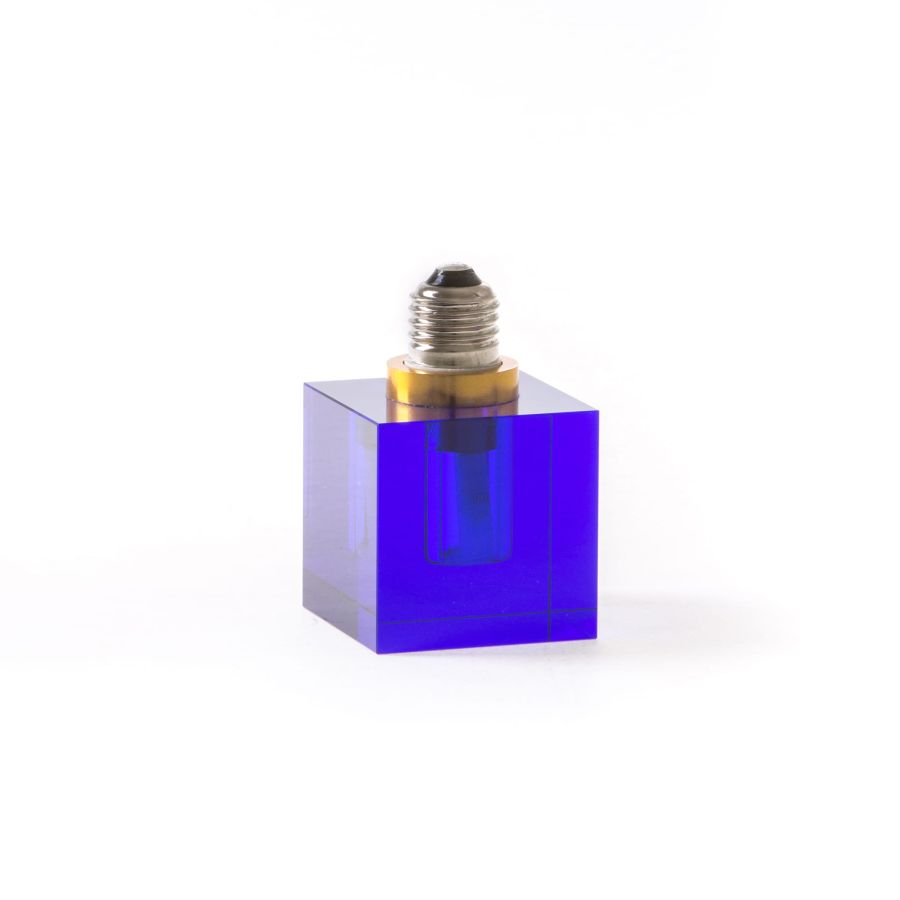 Seletti Crystaled Square Blue Shopping Online