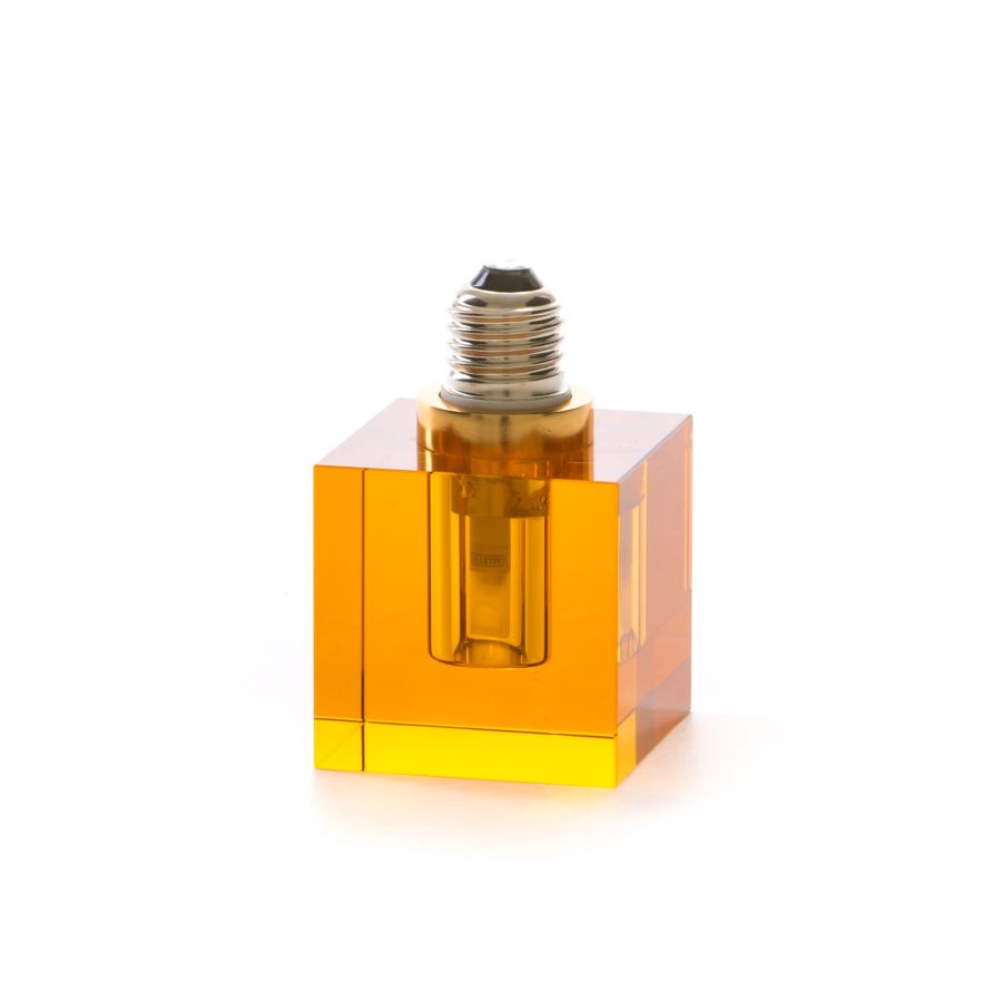 Seletti Crystaled Square Amber Affare Del Giorno
