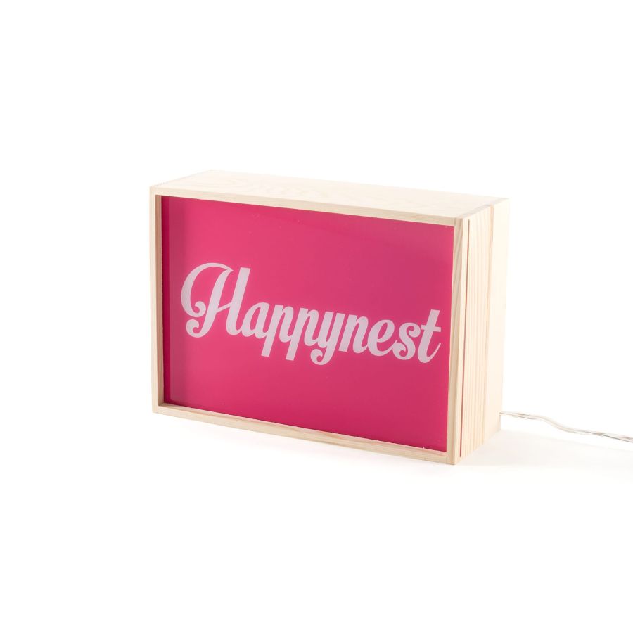 Seletti Lighthink Box Light my Fire / I have a dream / Happynest Convenienza