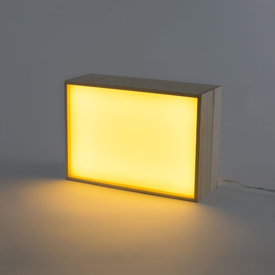 Seletti Lighthink Box Light my Fire / I have a dream / Happynest Convenienza