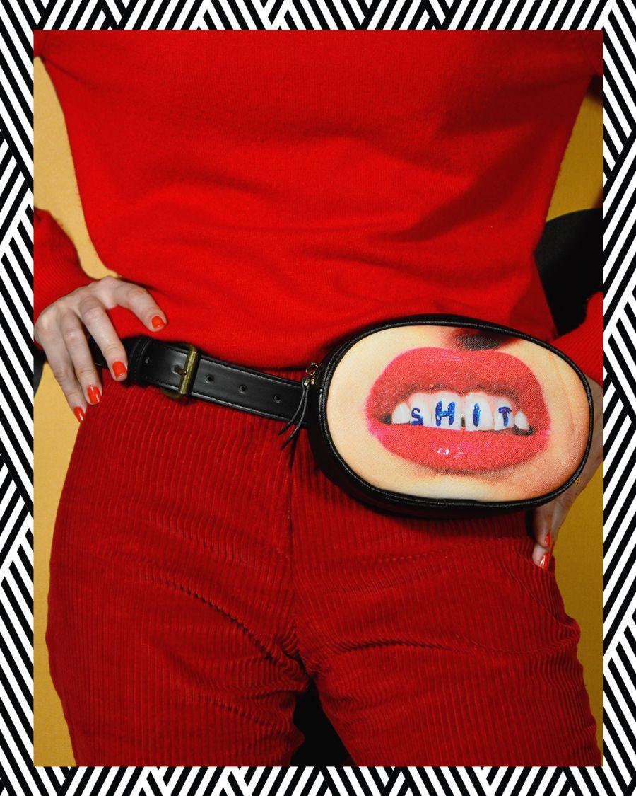Seletti Waist Bag Shit 2025