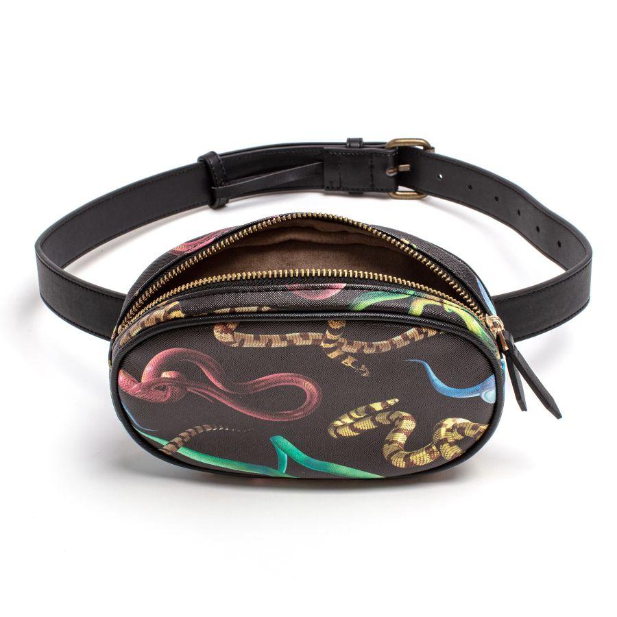 Seletti Waist Bag Snakes In Linea