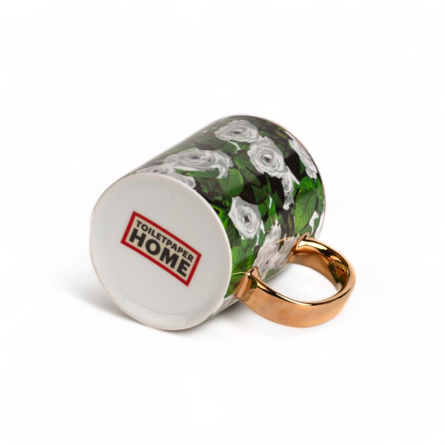 Seletti Porcelain Mug Roses Soddisfazione Garantita