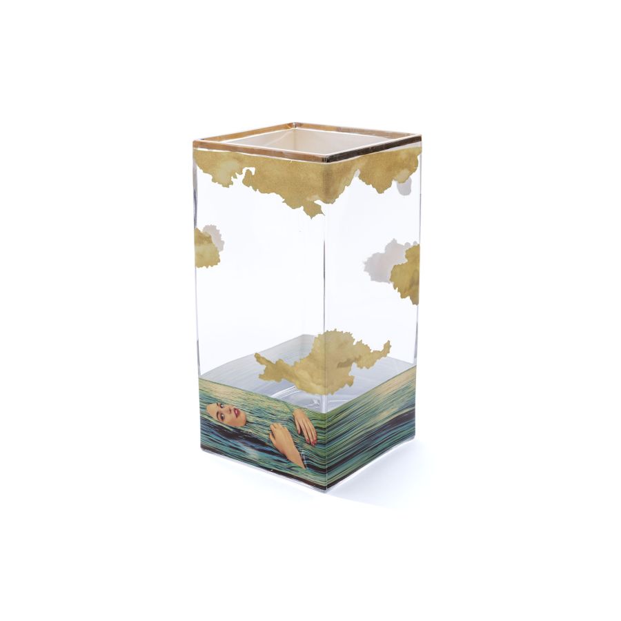 Seletti Glass Vase Seagirl Saldi