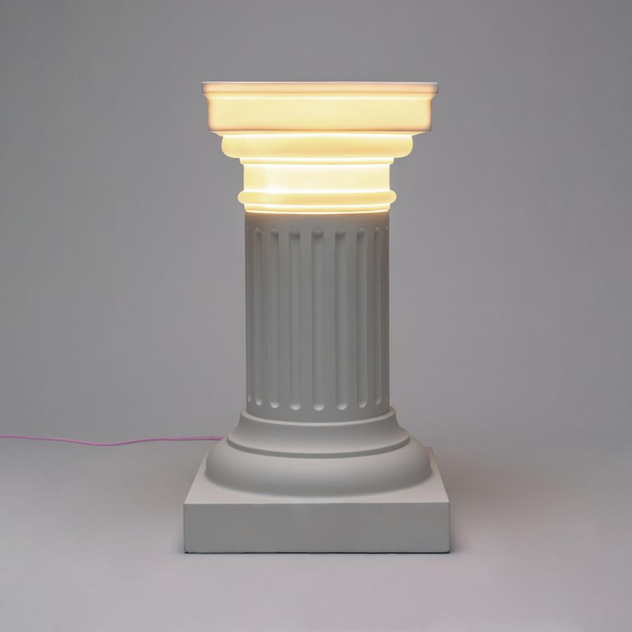 Seletti Las Vegas Side Table & Lamp Convenienza