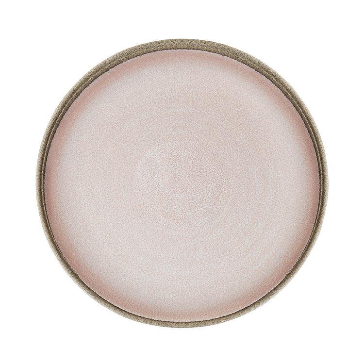 Serafino Zani Piatto Dessert Rena Rosa - 3 pz Pezzi Unici