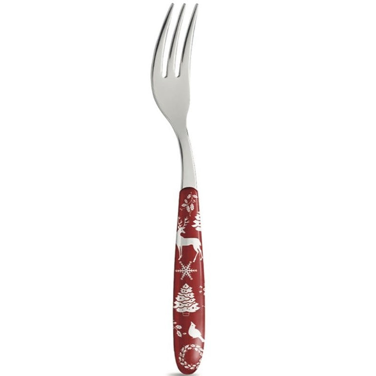 Serafino Zani Confezione Natale - 4 forchette dolce Offerta natalizia