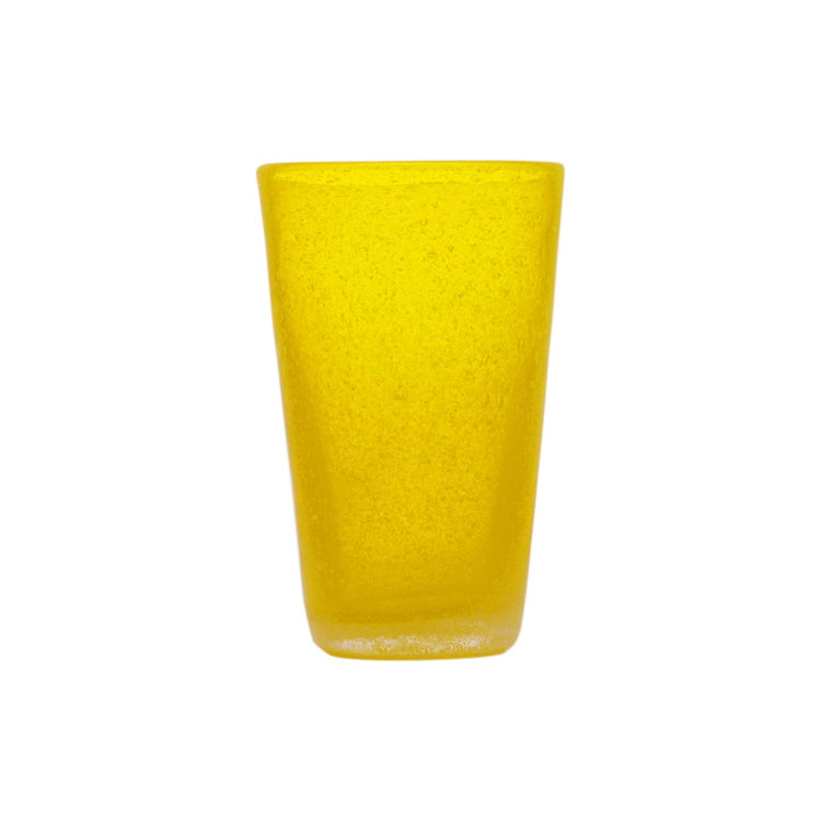 Serafino Zani 000801 - DRINK GLASS - YELLOW TRANSP. - MEMENTO ORIGINALE - MONOCHROME Lightning offer