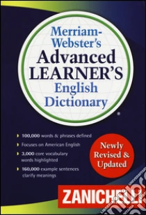 Unilibro Advanced learner's english dictionary - 9788808720887 Economico