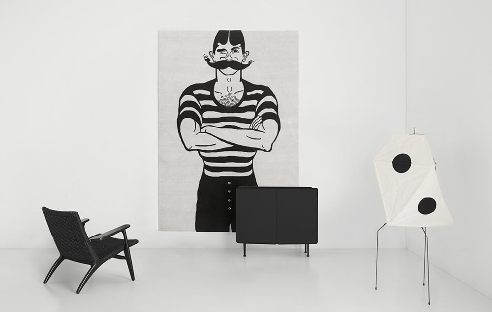 Amini Tappeto di Design Man In Saldo