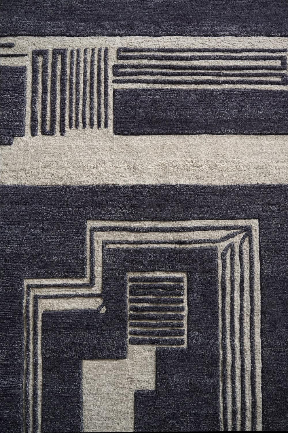 Amini Tappeto di Design Maze Nuova