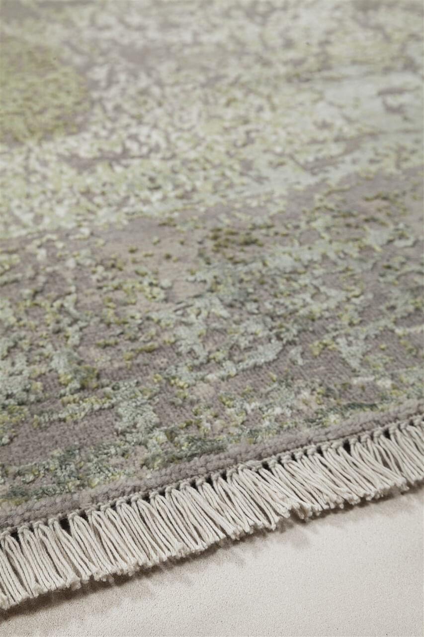 Amini Tappeto di Design Bellagio Beige Green Prezzo Ridotto