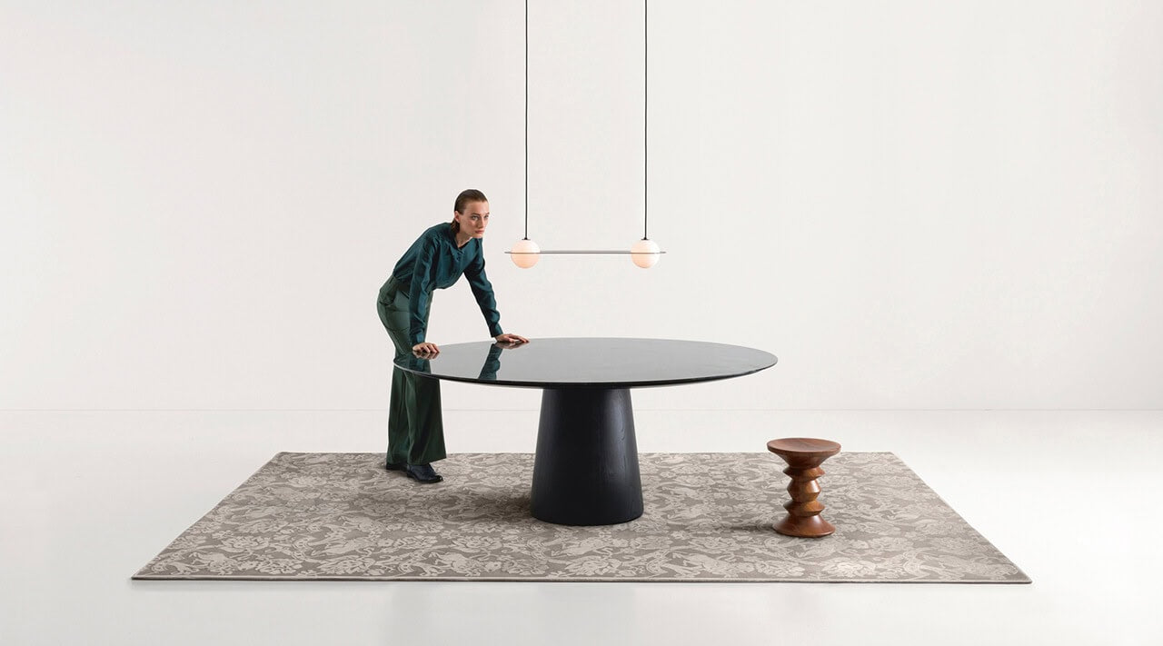 Amini Tappeto di Design Leoni Rampanti In Vendita