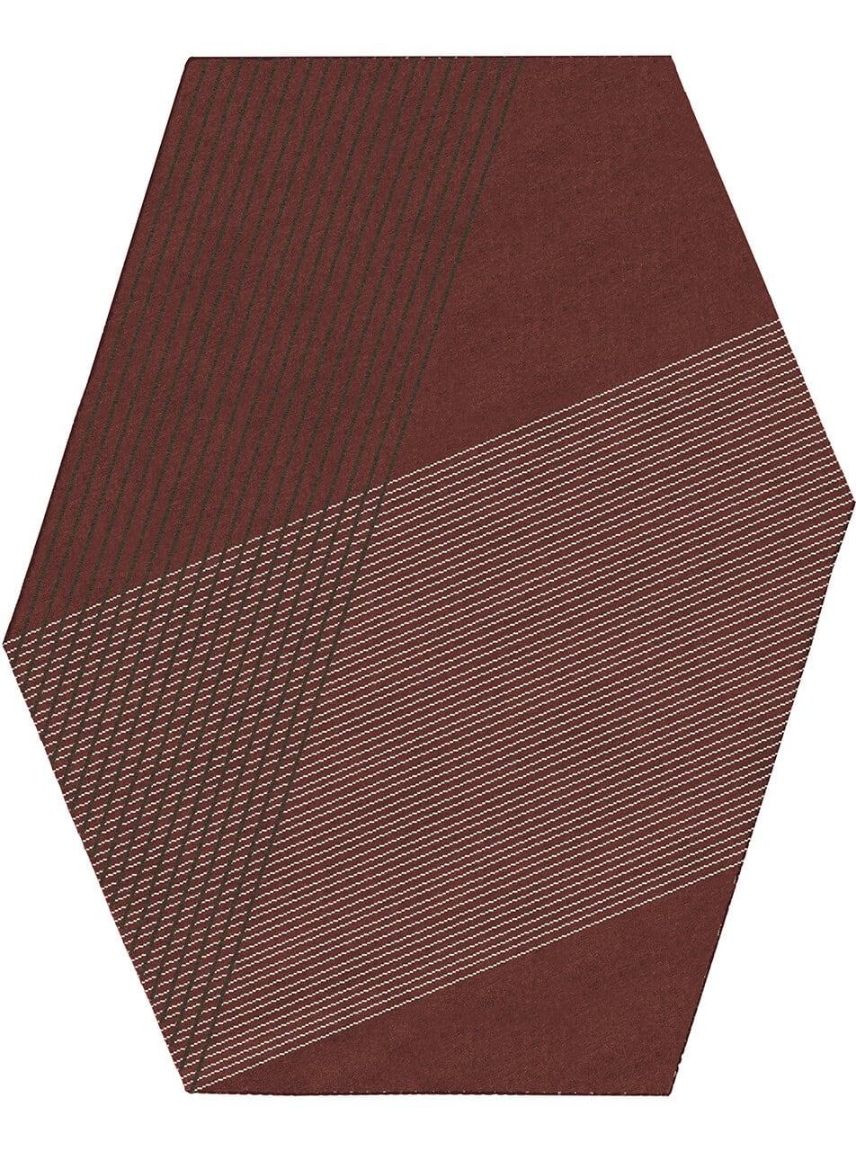 Amini Tappeto di Design RD Grid Kilim Nuova