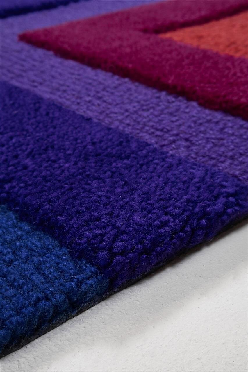 Amini Tappeto di Design VP Domino 1/4 Square Soddisfazione Garantita